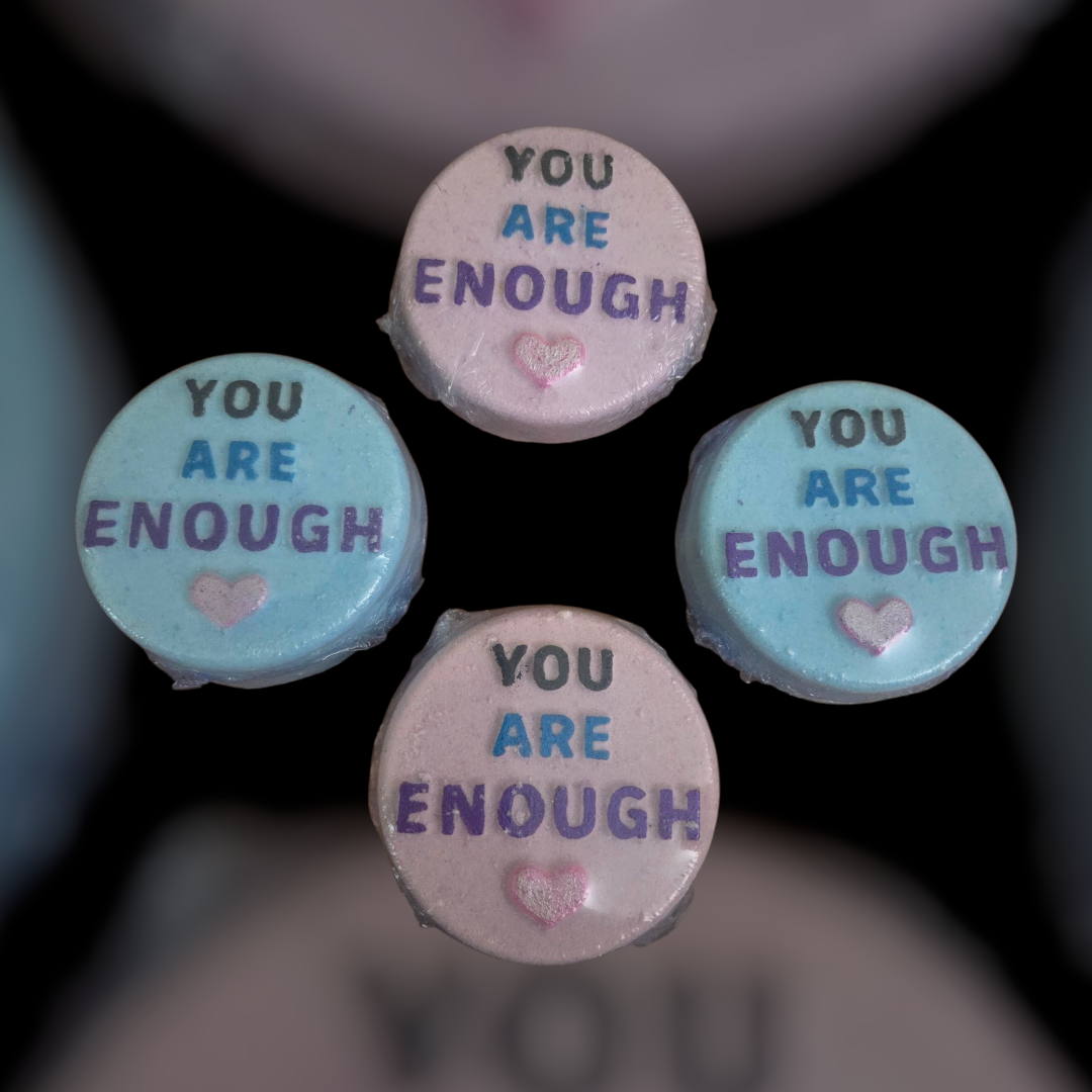 You are enough ♡ bath bombs
