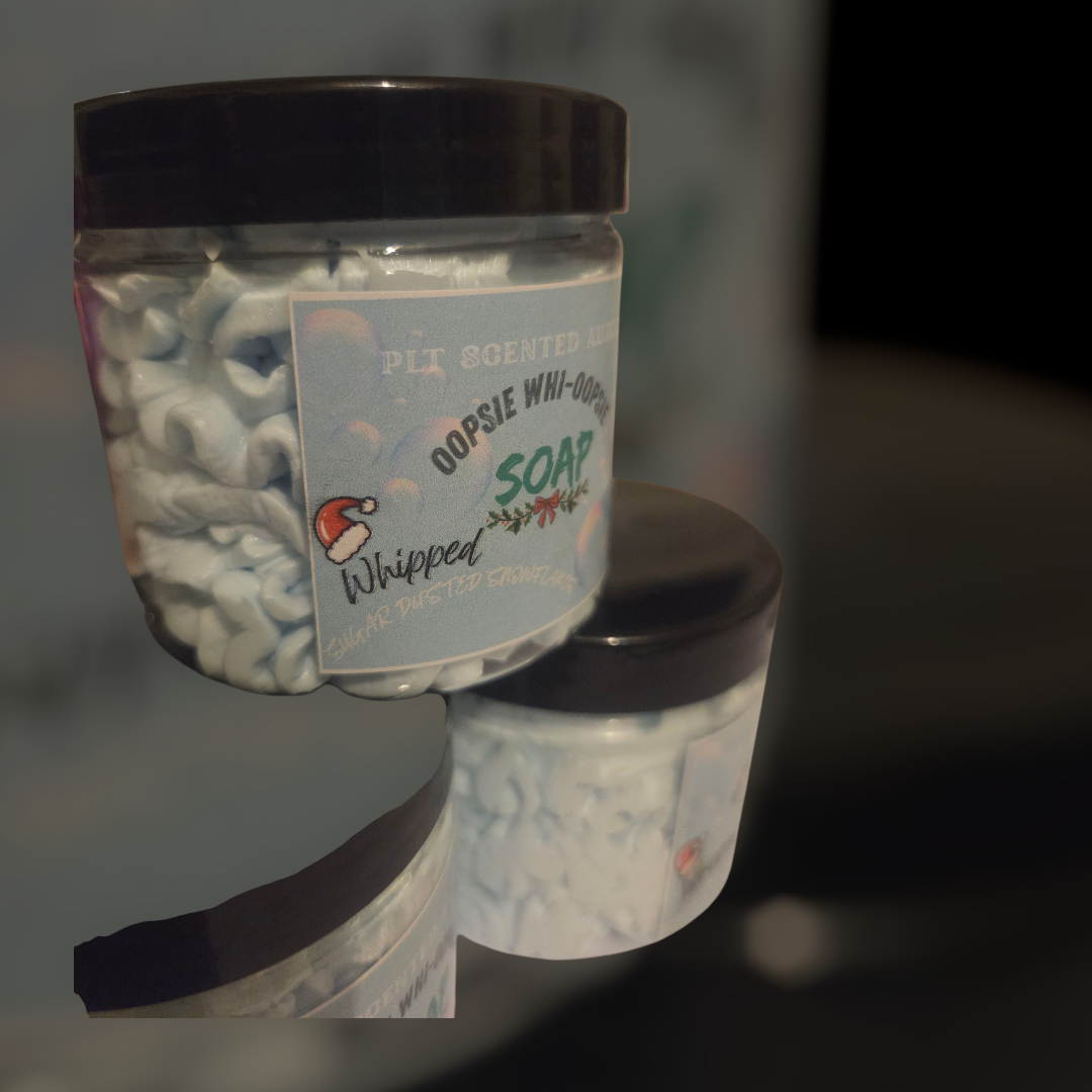 OPPSIE WHI-OOPSIE christmas whipped soap