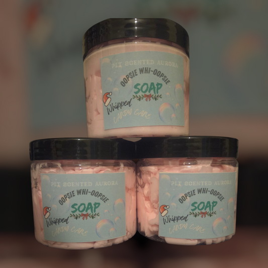 OPPSIE WHI-OOPSIE christmas whipped soap