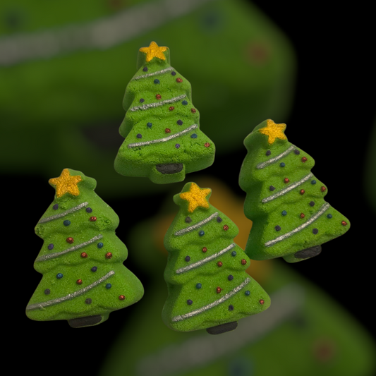 Christmas Tree bath bomb