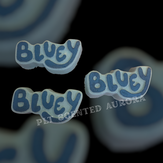 Blue Dog Sign bath bomb