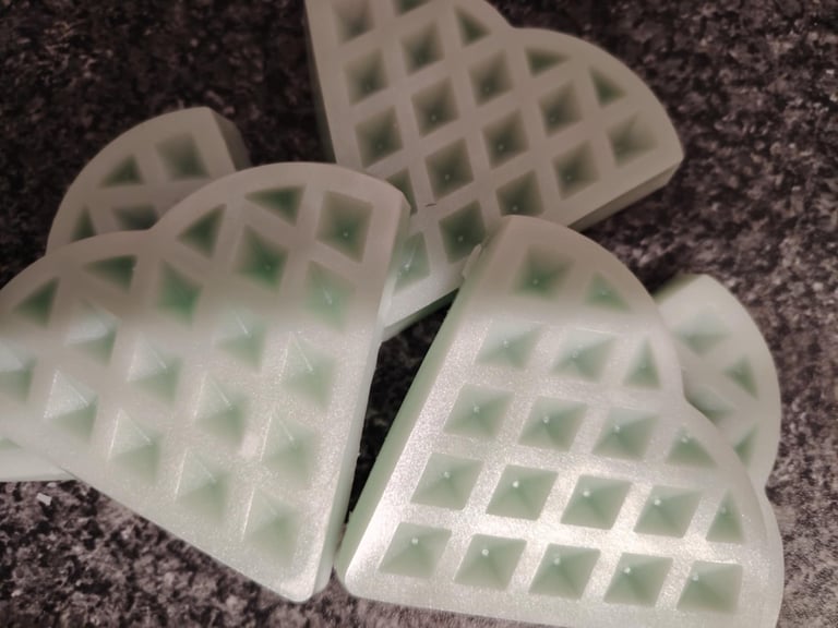 🧇Waffle Slice Shaped Melt