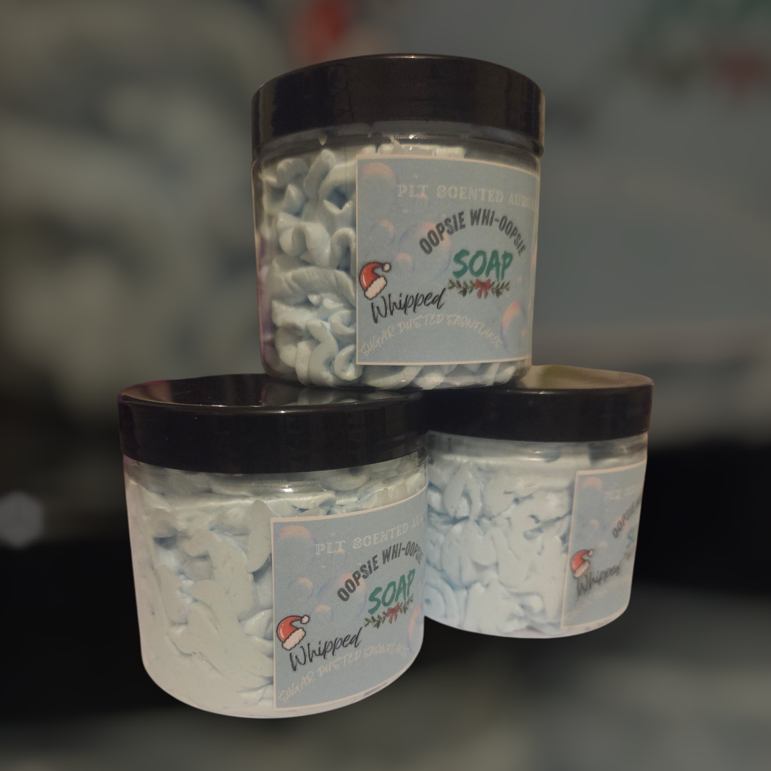 OPPSIE WHI-OOPSIE christmas whipped soap