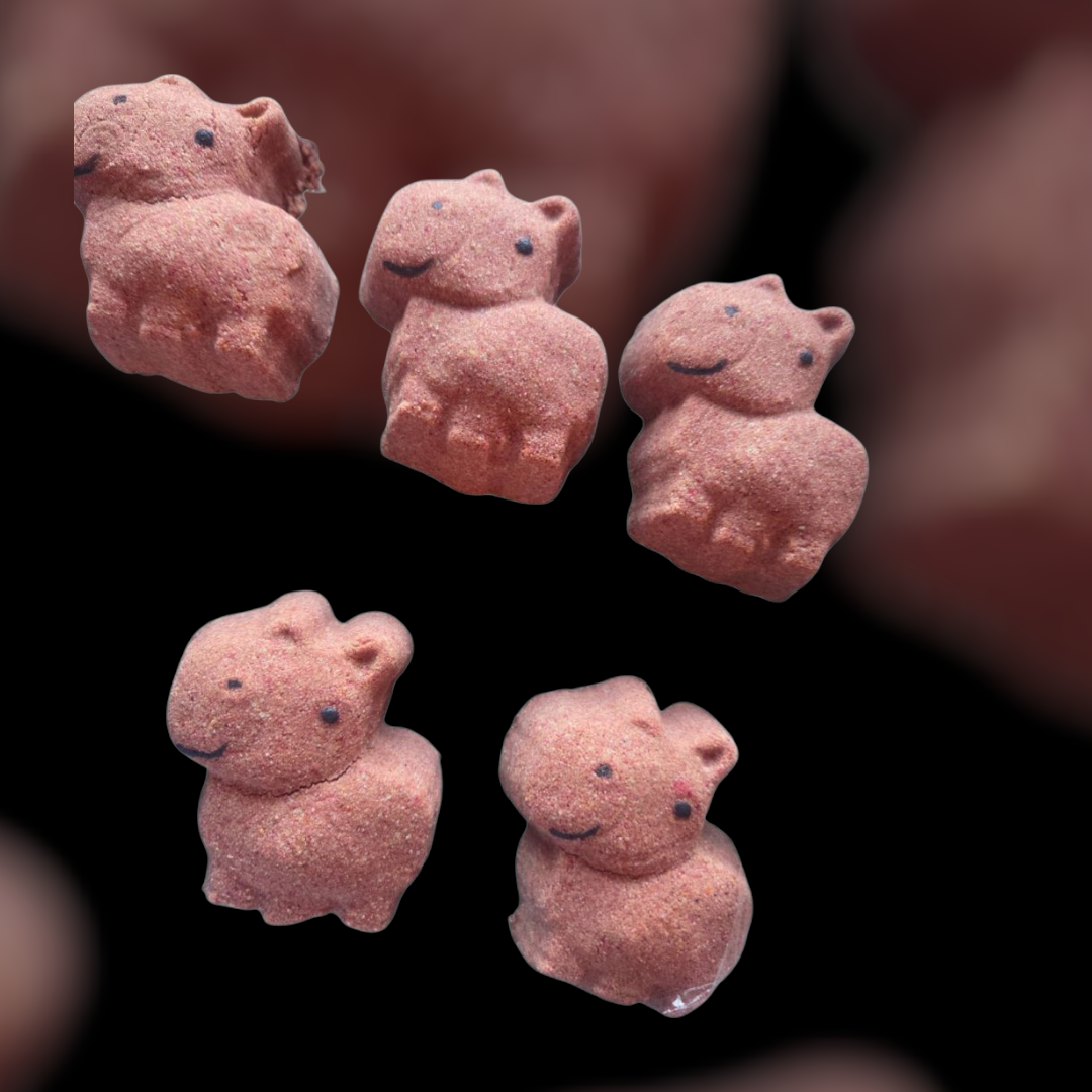 Capybara bath bomb